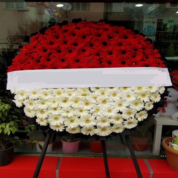 protokol Cenaze Çelengi (canlı çiçek)
